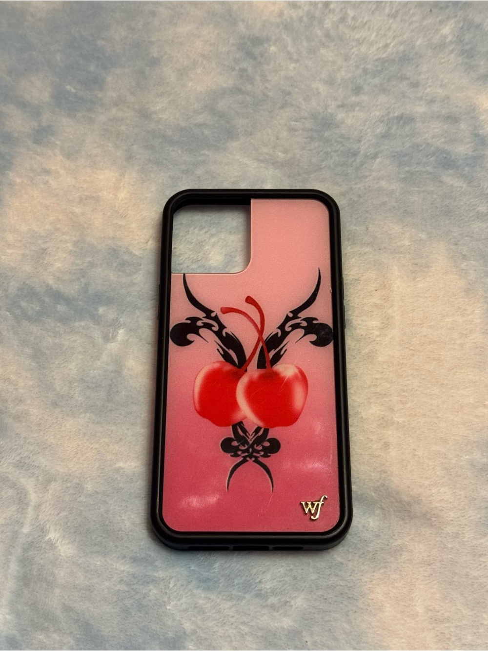 Pink & Red Cherry Graphic 12 Pro Max Wildflower Phone Case